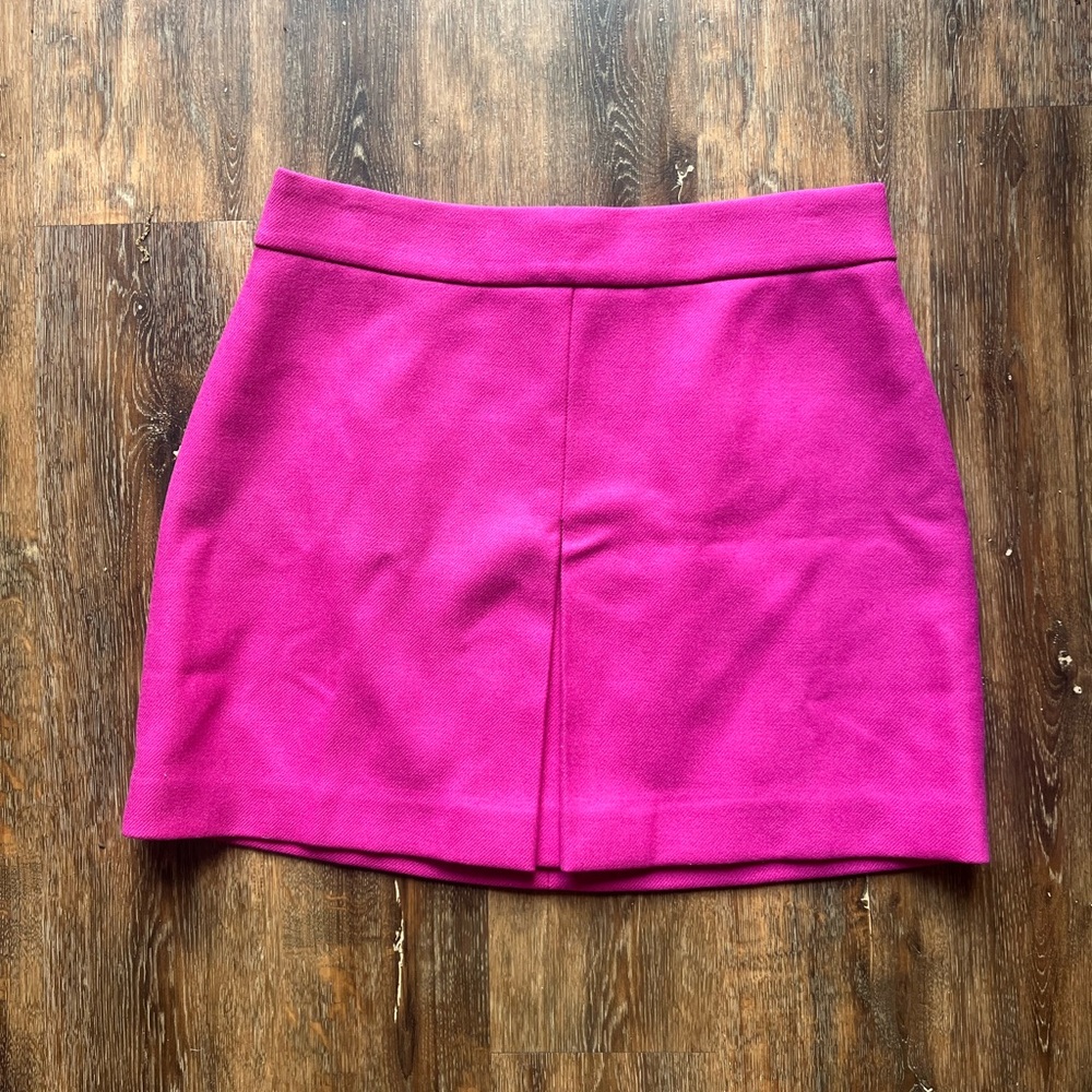 NWT J. crew Hot Pink Mini skirt